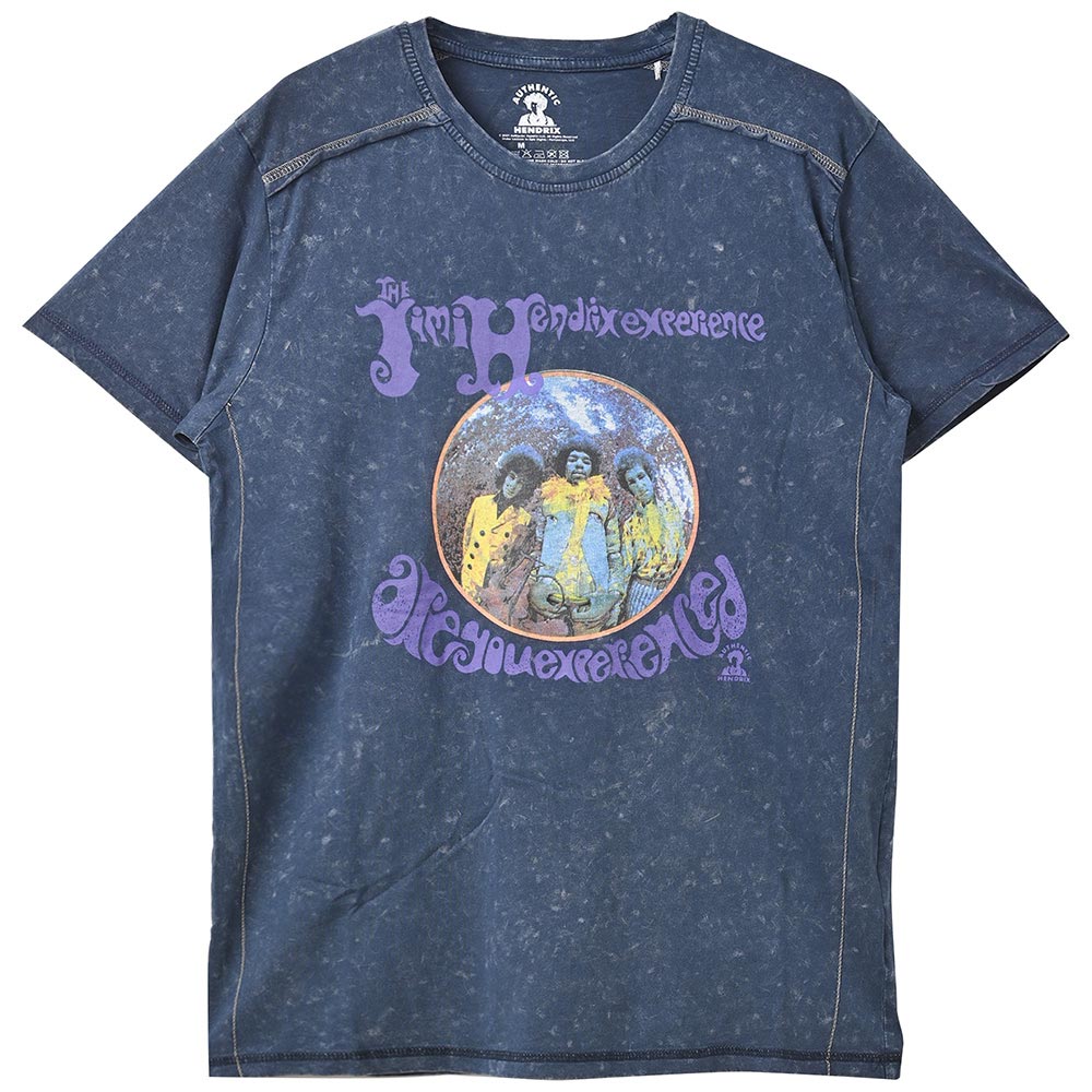 JIMI HENDRIX ジミヘンドリックス - Experienced / Black Label(ブランド) / Snow Wash / Tシャツ / メンズ - PGS